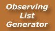 The Project's famous observing list generator