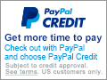 Check out with PayPal and choose PayPal Credit. Subject to credit approval. See Terms.